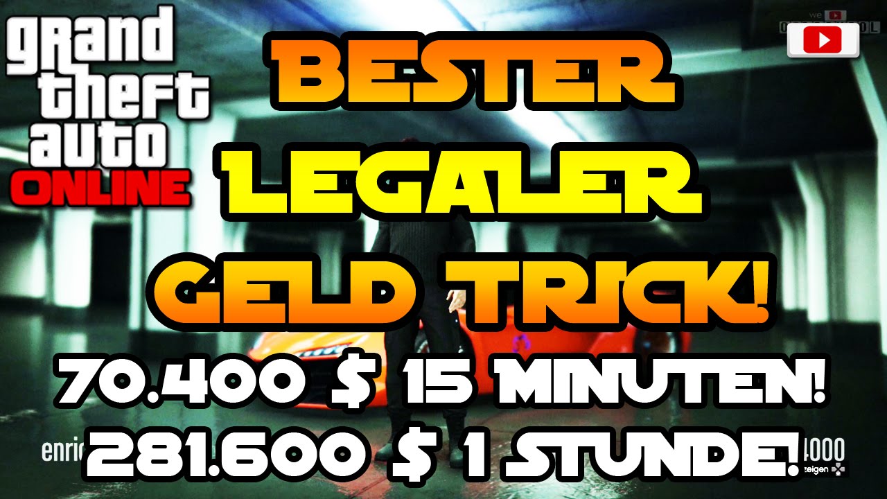 Grand Theft Auto 5 Online - Bester Legaler Geld Trick! (Alle Konsolen & PC, 70.400 $ 15 Min!)