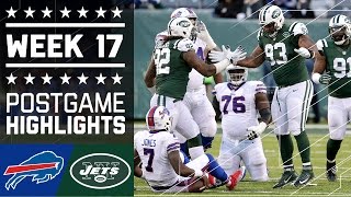 Bills vs. Jets | NFL Week 17 Game Highlights