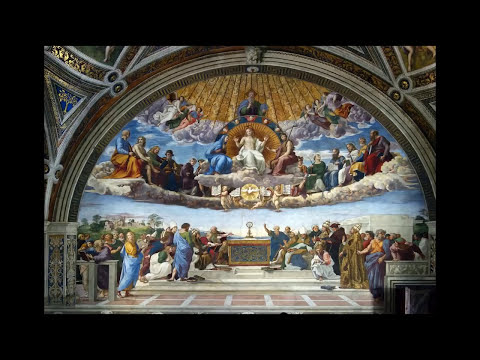 Raffaello'nun "Atina Okulu" Freski (Sanat Tarihi / Avrupa'da Rönesans ve Reform)