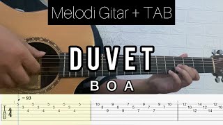 Download lagu Boa - Duvet | Tutorial Melody Gitar (TABLATURE   CHORD)