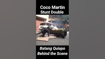 Coco Martin Stunt Double sa Batang Quiapo Part 2 | Behind the Action Scene #eliaspogi