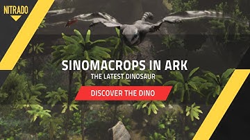 The #Ark Dinosaur: Sinomacrops! 🦕 #Nitrado Tutorial