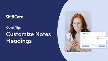 Customize Notes Headings