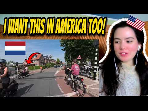 American Girl Reacts: I Visited The World's Best Cycling Country