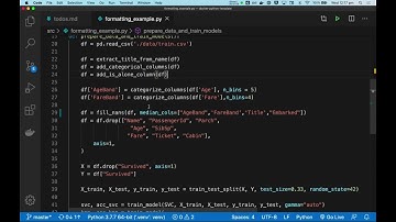 5.2 Productivity — Auto-formatting Python code #CH4DS