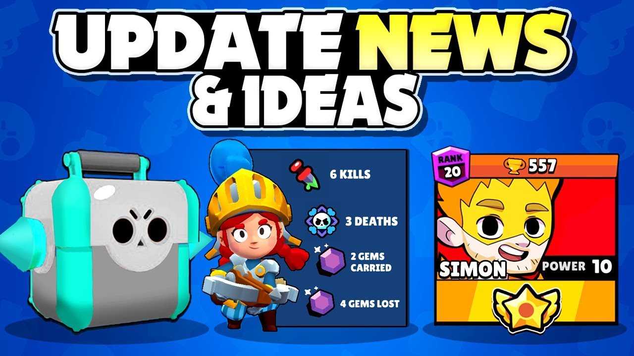 Update News New Brawler Brawl Talk Ready For Release Update Concepts Needed In Brawl Stars Youtube - brawl star nuovo aggiornamento