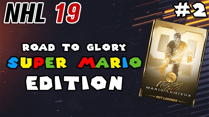 NHL 19 I Road To Glory SUPER MARIO Edition. #2 