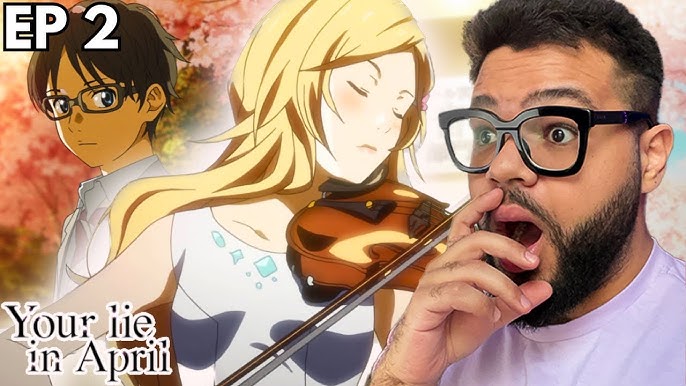 INCRÍVEL! ASSISTINDO “SHIGATSU WA KIMI NO USO” PELA PRIMEIRA VEZ! YOUR LIE  IN APRIL Episódio 1 REACT 