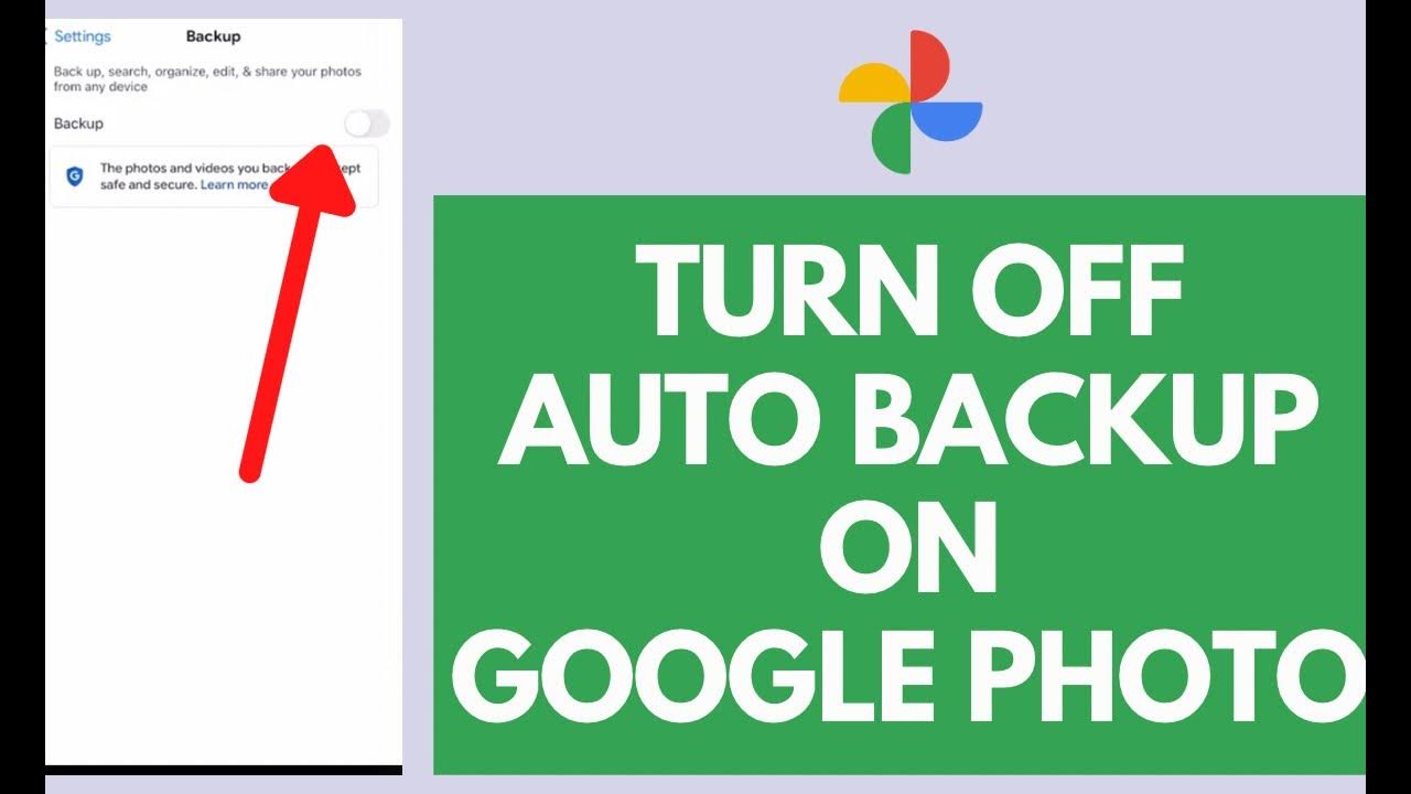 How To Turn Off Backup And Sync On Google Photos On Iphone
