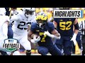 Penn State at Michigan | Highlights | Big Ten Football  | Oct. 15, 2022