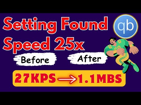 qbittorrent slow download speed Increase Speed  Hack UpTo 25x -qbittorrent not downloading stalled