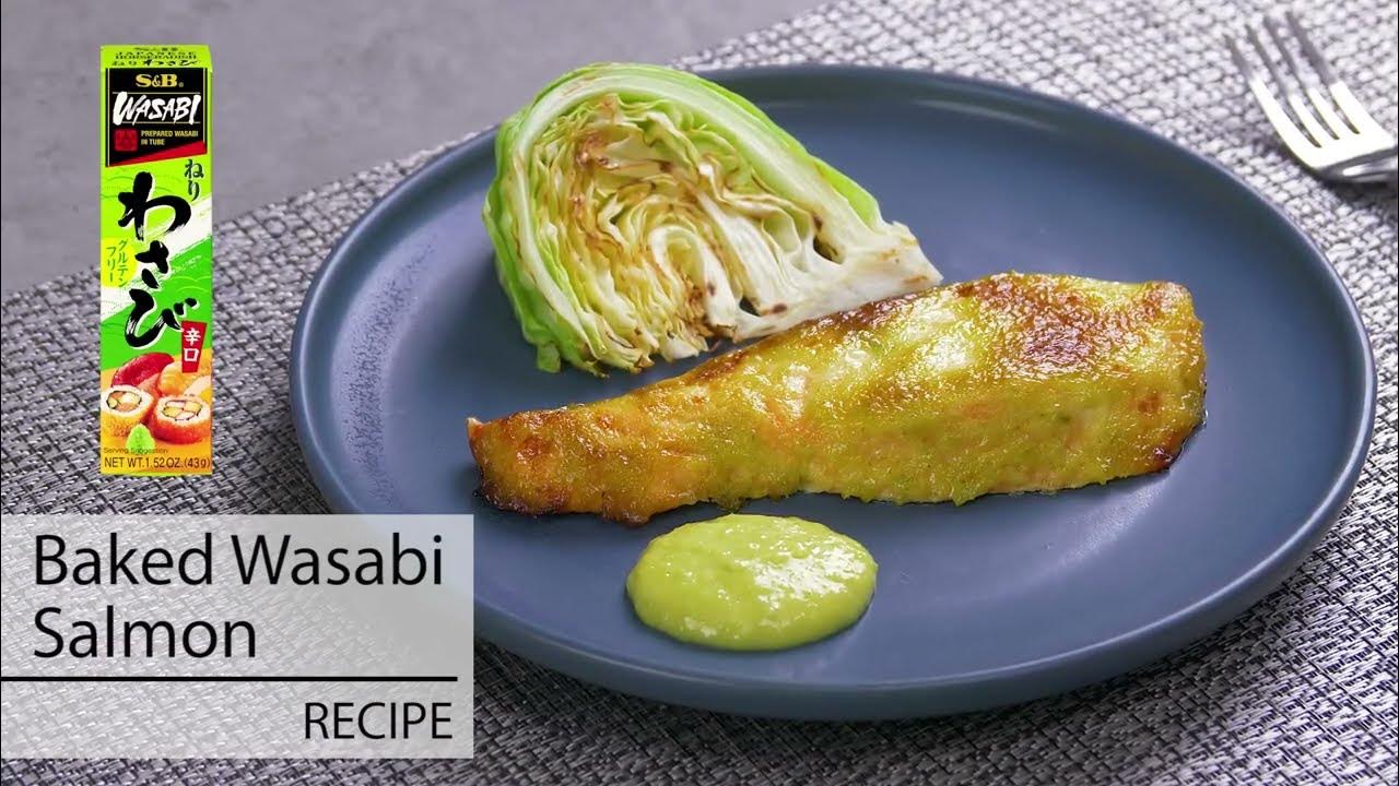 Baked Wasabi Salmon(S&B Wasabi Paste) YouTube