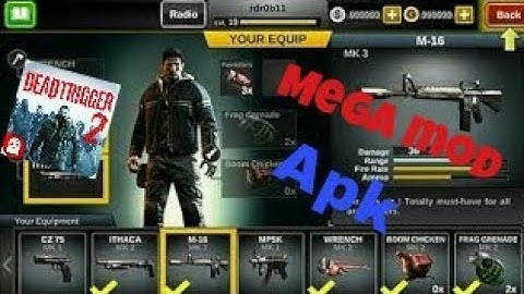 Dead Trigger 2 Hack Mod 1.3.1 - Unlimited , 1 Hit Kill, God Mode, and more