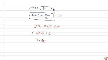 The unit vector in `XOZ` plane and making angles `45^@` and `60^@` respectively with `vec(a)=2