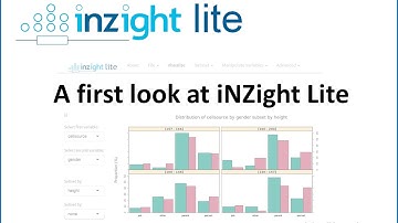 iNZight Lite 1: A first introduction to iNZight Lite OUTDATED - NOW REPLACED