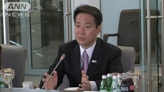 前原氏ロガス独占企業と会談　パイプライン検討へ（12/05/04）