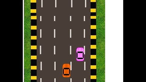 Simple Road Fighter Game in JavaScript
