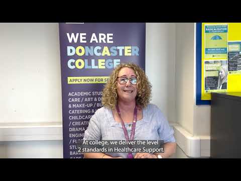 Tutor Elaine talks about the Level 2 Healthcare Support Apprenticeship course.