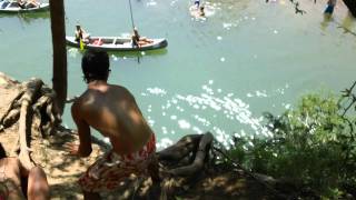Crazy buffalo river cliff jump's