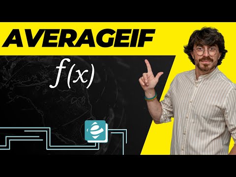 Averageifs ფუნქცია ექსელში