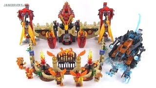 Begå underslæb Gennemsigtig kompensere LEGO Chima 70146 Flying Phoenix Fire Temple full review! Summer 2014 -  YouTube