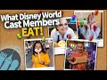 What Disney World Cast Members Eat!
