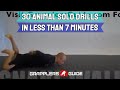 30 Animal Grappling Solo Drills in Less Than 7 Min - Jason Scully