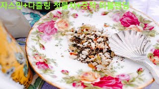 [차(Tea) 리뷰, 셀프 티블렌딩] 봄나들이 꽃구경이 생각나는 산뜻한 티블렌딩 추천 :: 자스민 다즐링 녹차 티블렌딩