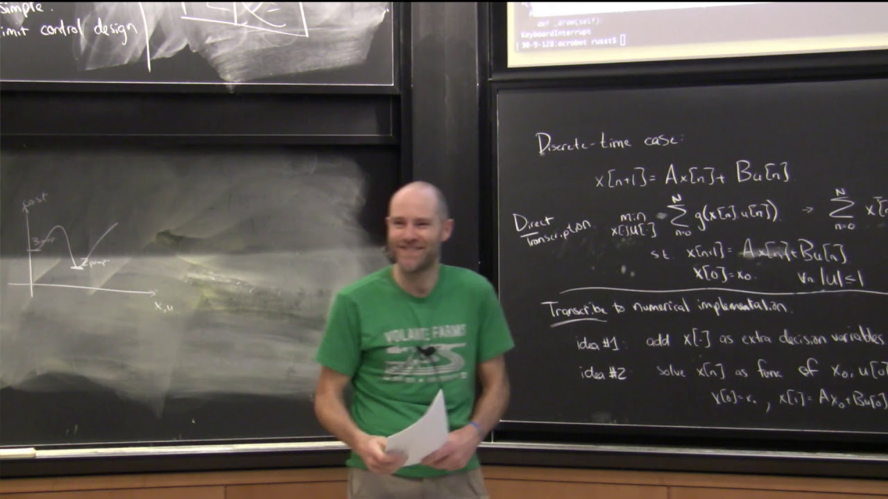 Lecture 10 | MIT 6.832 (Underactuated Robotics), Spring 2019