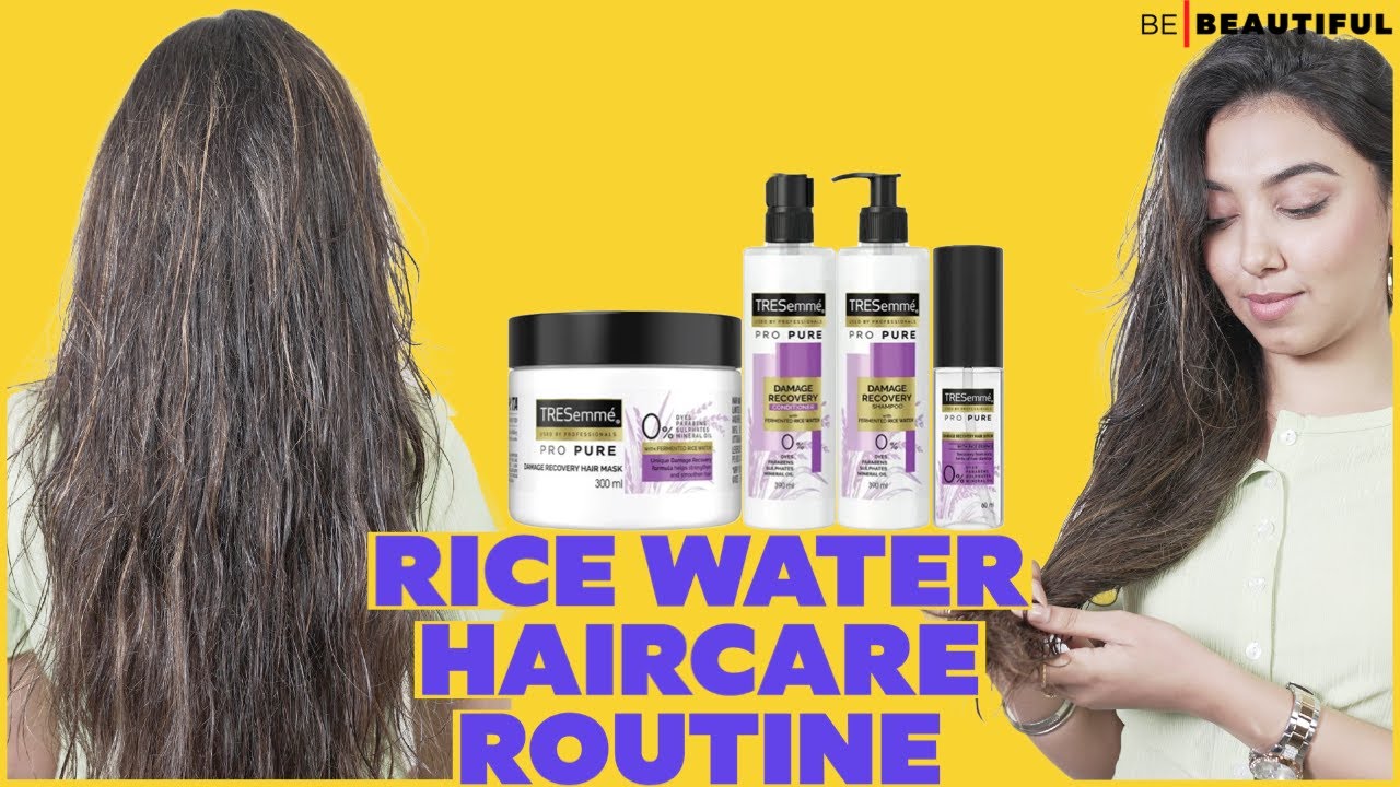 Fermented Rice Water Shampoo Conditioner and Oil Review  Complete Hair  Care Range Ft Wishcare  Makeup Review And Beauty Blog