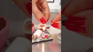 #Shorts 🎬 Mini Chocolate cake  🍰🍩🎂🍫 / mini cooking / mini food / tiny kitchen / little food 🍰🍩🎂🍫