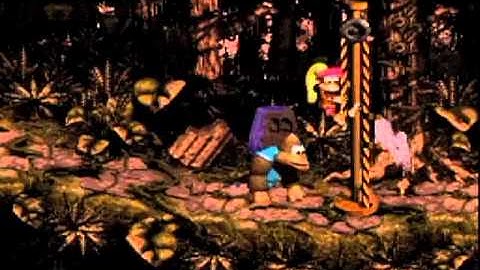 Lets Play Donkey Kong Country 3 Part 21 (Stuck In Reverse)