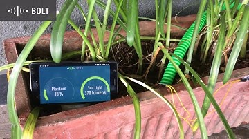 IoT Plant Monitoring and Watering system - Built on Bolt Platform