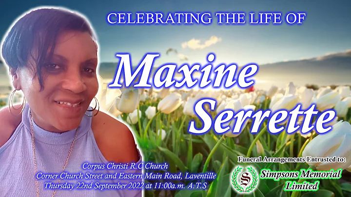 Funeral Service of Maxine Serrette