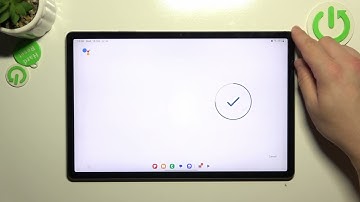 How to Use Google Assistant on SAMSUNG Galaxy Tab S9 FE+ Lock Screen?