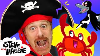 sea animals pirate steve maggie teddy bear hide seek bedtime