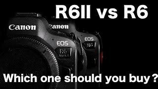 EOS R6II vs EOS R6 比較。どっち買う？
