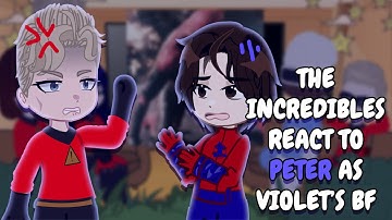 The Incredibles React To Peter Parker As Violet