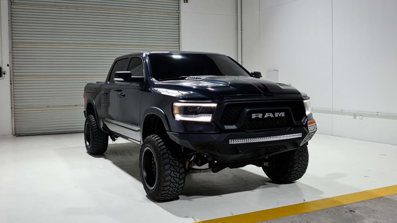 2019 Ram 1500 Rebel Lifted With 4 inch Air Suspension BDS Lift Kit