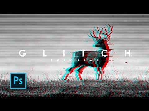 How to Create a Portrait Glitch Effect in Photoshop - Portrait  effect Photoshop tutorials