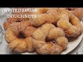 Twisted sugar doughnutstwisted donutsfilipino food creations