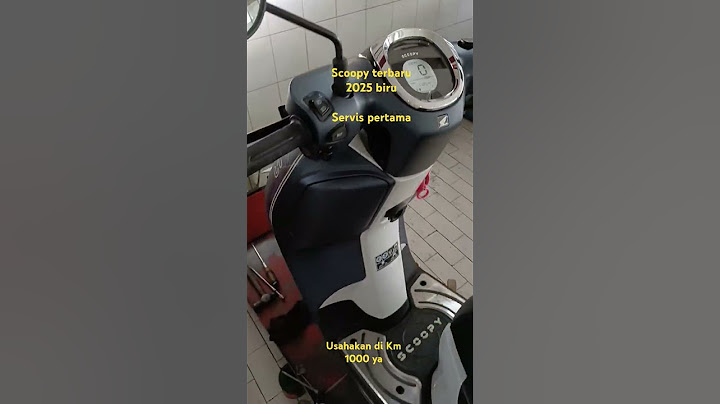 Scoopy terbaru 2025 , Scoopy terbaru servis pertama | #bengkelmotor #mekanik #scoopy #shots