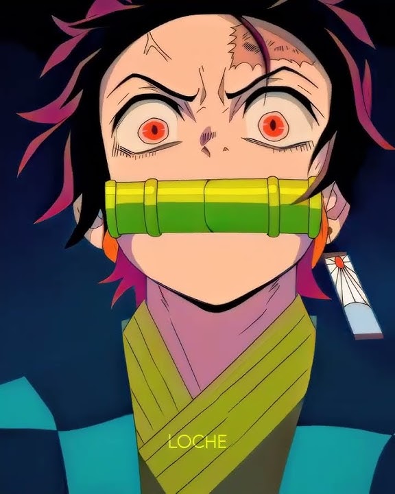 si tanjiro fuera demonio y nezuko cazadora de demonios #kinetsunoyaiba #anime #tajiro #nezuko