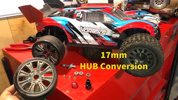 Converting to 17mm hub on Arrma Vortek