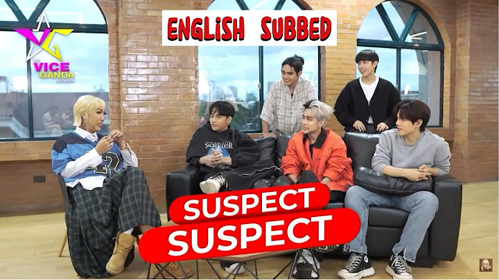 [ENG SUB] Suspect Suspect challenge with SB19 | Vice Ganda vlog | Super funny #sb19