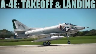 A-4E Skyhawk: Takeoff & Landing Tutorial | DCS WORLD