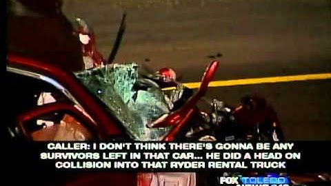 911 calls released in wrong-way crash