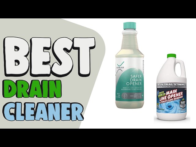 Best Drain Cleaner in 2021 – According to Home Care Experts! 