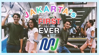 Trying Jakarta's New MRT!! ✩ ft. TheDailyDanny ✩ Disabled Edition