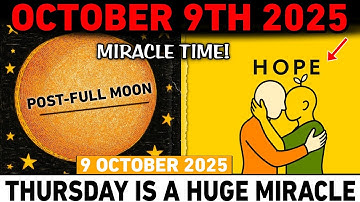 🌕 October 9, 2025 – The Supermoon’s Echo: 7 Strange Signs You Can’t Ignore🚨 | Your Final Cosmic Test